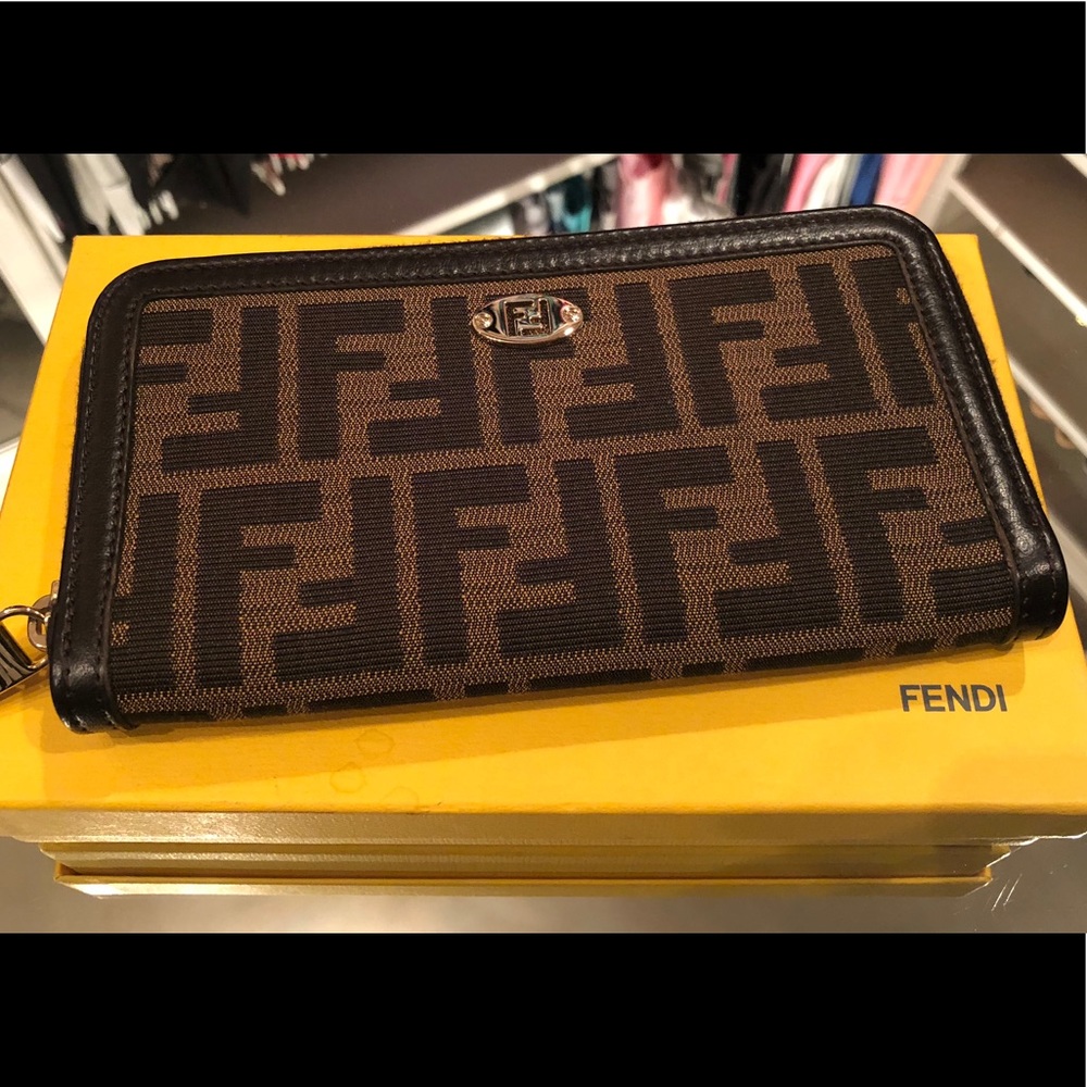 Fendi Zucca Wallet